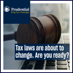 Tax Laws are about to change.  Are you ready?
